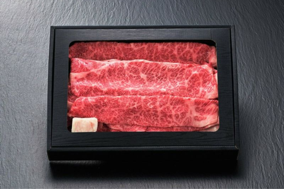 選村上牛 肩ロース　すき焼き用　 500g（3～4人前）